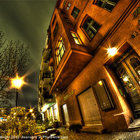 Buy canvas prints of Fish eye view Berlin by Nathan Wright