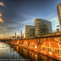 Buy canvas prints of Tree towers Berlin by Nathan Wright