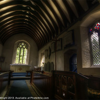 Buy canvas prints of Cropwell church by Nathan Wright