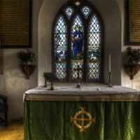 Buy canvas prints of The Alter by Nathan Wright