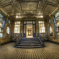 Buy canvas prints of A wide grand entrance by Nathan Wright