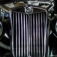 Buy canvas prints of  MG classic by Nathan Wright