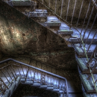 Buy canvas prints of  Old Stairs by Nathan Wright