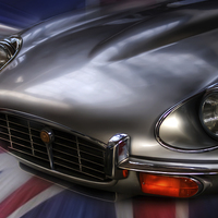 Buy canvas prints of  E Type by Nathan Wright