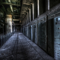 Buy canvas prints of  Long and dark by Nathan Wright
