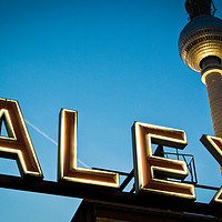 Buy canvas prints of Alexander Platz by Nathan Wright