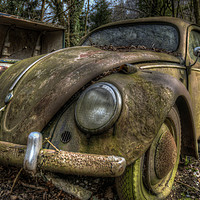 Buy canvas prints of Rotten VW by Nathan Wright