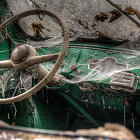 Buy canvas prints of Dusty Wheel by Nathan Wright