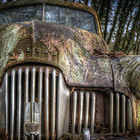 Buy canvas prints of Old Holden  by Nathan Wright