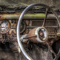 Buy canvas prints of In the driving seat by Nathan Wright