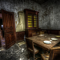 Buy canvas prints of Dinning room by Nathan Wright