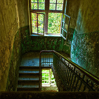 Buy canvas prints of Windows and Stairs by Nathan Wright