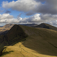 Buy canvas prints of Snowdon Panoramic by Rory Trappe