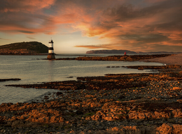Penmon Sunset Picture Board by Rory Trappe