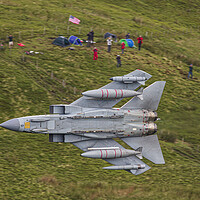 Buy canvas prints of RAF Tornado in the Mach Loop by Rory Trappe
