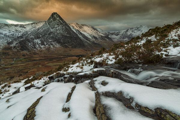 Tryfan mid winter Picture Board by Rory Trappe