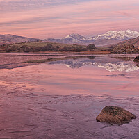 Buy canvas prints of Snowdon - Red Dawn by Rory Trappe
