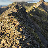 Buy canvas prints of Crib Goch by Rory Trappe