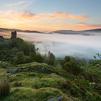 Buy canvas prints of Dolwyddelan Castle by Rory Trappe