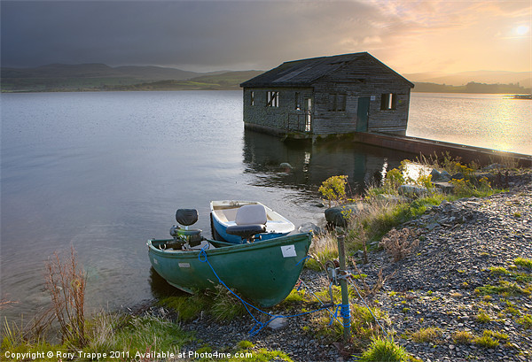 Trawsfynydd boat house Picture Board by Rory Trappe
