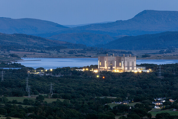 Trawsfynydd Power station Picture Board by Rory Trappe