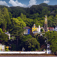 Buy canvas prints of Portmeirion by Rory Trappe