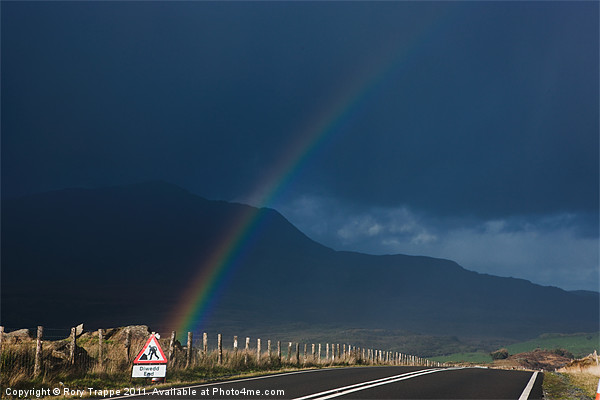 What's at the end of the rainbow ? Picture Board by Rory Trappe