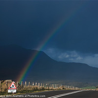 Buy canvas prints of What's at the end of the rainbow ? by Rory Trappe
