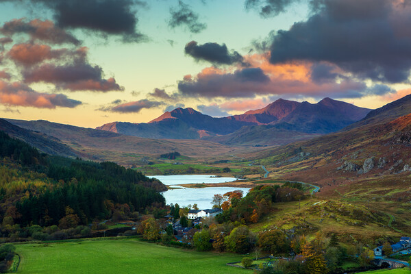 Snowdon from Capel Curig Picture Board by Rory Trappe