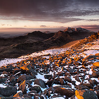 Buy canvas prints of Castell y Gwynt Panoramic by Rory Trappe