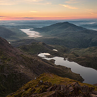 Buy canvas prints of View from the Summit of Yr Wyddfa (Snowdon) by Rory Trappe