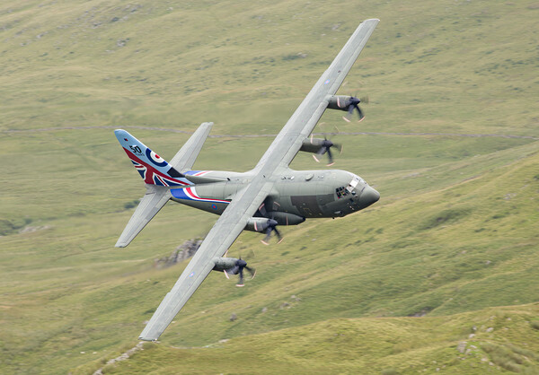 RAF Hercules C130J Picture Board by Rory Trappe