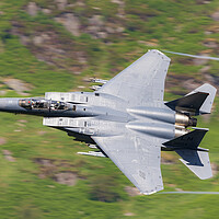 Buy canvas prints of An F15 Strike Eagle Low Level by Rory Trappe