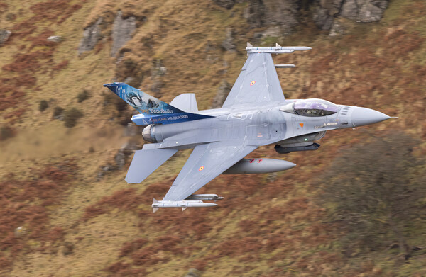 Belgian air force F16 Picture Board by Rory Trappe