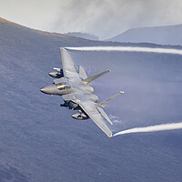 Buy canvas prints of F15 fast and low by Rory Trappe