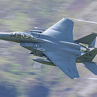 Buy canvas prints of A F15 low level by Rory Trappe