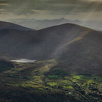 Buy canvas prints of View from Elidir fawr by Rory Trappe