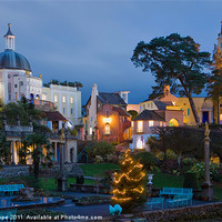 Buy canvas prints of Portmeirion village by Rory Trappe