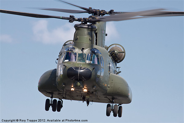 RAF Chinook Picture Board by Rory Trappe