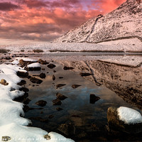 Buy canvas prints of Llyn Manod and Manod bach by Rory Trappe