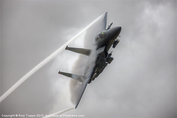 F15 with some fluff and ribbons Picture Board by Rory Trappe