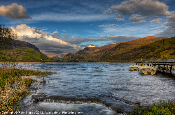 Nantlle lake Picture Board by Rory Trappe