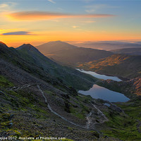 Buy canvas prints of From the Pyg track by Rory Trappe