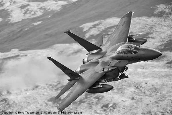 F15 in Wales Picture Board by Rory Trappe