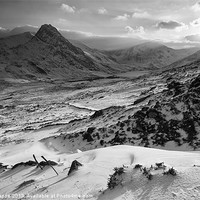 Buy canvas prints of Ogwen valley by Rory Trappe