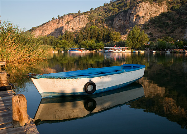 Dalyan transfer boat Picture Board by Rory Trappe