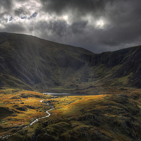 Buy canvas prints of Cwm Idwal - Take a view by Rory Trappe