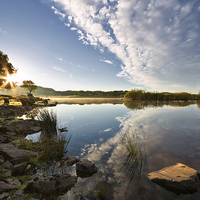 Buy canvas prints of Trawsfynydd lake by Rory Trappe