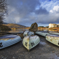 Buy canvas prints of Fishing boats by Rory Trappe