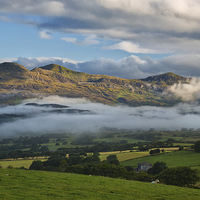 Buy canvas prints of  Mowlwyn Sunrise  by Rory Trappe